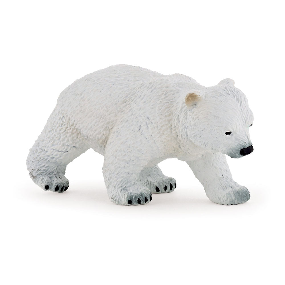 PAPO Wild Animal Kingdom Walking Polar Bear Cub Toy Figure (50145)