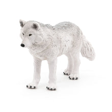 Load image into Gallery viewer, PAPO Wild Animal Kingdom Polar Wolf Toy Figure, Three Years or Above, White (50195)