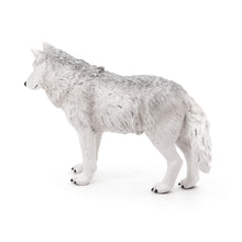 Load image into Gallery viewer, PAPO Wild Animal Kingdom Polar Wolf Toy Figure, Three Years or Above, White (50195)