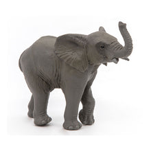 Load image into Gallery viewer, PAPO Wild Animal Kingdom Young Elephant Toy Figure, Three Years or Above, Grey (50225)
