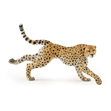 Load image into Gallery viewer, PAPO Wild Animal Kingdom Running Cheetah Toy Figure, Three Years or Above, Tan/Black (50238)