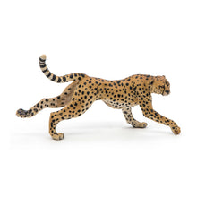 Load image into Gallery viewer, PAPO Wild Animal Kingdom Running Cheetah Toy Figure, Three Years or Above, Tan/Black (50238)