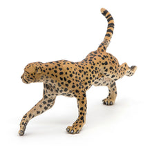 Load image into Gallery viewer, PAPO Wild Animal Kingdom Running Cheetah Toy Figure, Three Years or Above, Tan/Black (50238)