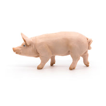 Load image into Gallery viewer, PAPO Farmyard Friends Boar Toy Figure, Three Years or Above, Pink (51044)