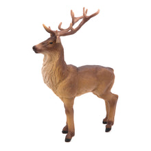Load image into Gallery viewer, PAPO Wild Animal Kingdom Stag Toy Figure, Three Years or Above, Tan/Brown (53008)