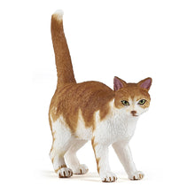 Load image into Gallery viewer, PAPO Dog and Cat Companions Red Cat Toy Figure, Three Years or Above, Red/White (54031)