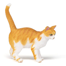 Load image into Gallery viewer, PAPO Dog and Cat Companions Red Cat Toy Figure, Three Years or Above, Red/White (54031)