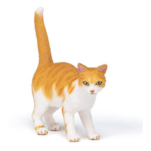Load image into Gallery viewer, PAPO Dog and Cat Companions Red Cat Toy Figure, Three Years or Above, Red/White (54031)