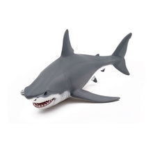 Load image into Gallery viewer, PAPO Marine Life White Shark Toy Figure, Three Years or Above, Grey (56002)