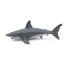 Load image into Gallery viewer, PAPO Marine Life White Shark Toy Figure, Three Years or Above, Grey (56002)