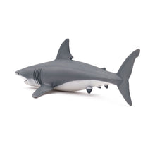 Load image into Gallery viewer, PAPO Marine Life White Shark Toy Figure, Three Years or Above, Grey (56002)