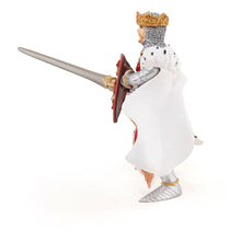 Load image into Gallery viewer, PAPO Fantasy World Red King Arthur Toy Figure, Three Years or Above, Red/White (39950)
