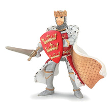 Load image into Gallery viewer, PAPO Fantasy World Red King Arthur Toy Figure, Three Years or Above, Red/White (39950)