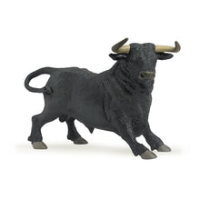 Load image into Gallery viewer, PAPO Farmyard Friends Andalusian Bull Toy Figure, Three Years or Above, Black (51050)