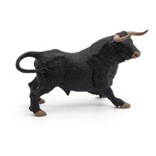 Load image into Gallery viewer, PAPO Farmyard Friends Andalusian Bull Toy Figure, Three Years or Above, Black (51050)
