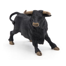Load image into Gallery viewer, PAPO Farmyard Friends Andalusian Bull Toy Figure, Three Years or Above, Black (51050)