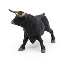 Load image into Gallery viewer, PAPO Farmyard Friends Andalusian Bull Toy Figure, Three Years or Above, Black (51050)