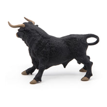 Load image into Gallery viewer, PAPO Farmyard Friends Andalusian Bull Toy Figure, Three Years or Above, Black (51050)
