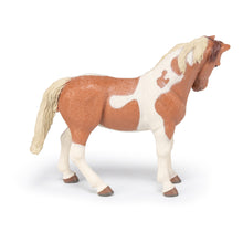 Load image into Gallery viewer, PAPO Horse and Ponies Pinto Mare Toy Figure, Three Years or Above, Brown/White (51094)