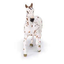 Load image into Gallery viewer, PAPO Horse and Ponies Brown Appaloosa Mare Toy Figure, Three Years or Above, White/Brown (51509)