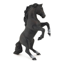 Load image into Gallery viewer, PAPO Horse and Ponies Black Reared Up Horse Toy Figure, Three Years or Above, Black (51522)