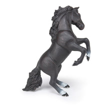 Load image into Gallery viewer, PAPO Horse and Ponies Black Reared Up Horse Toy Figure, Three Years or Above, Black (51522)
