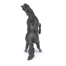 Load image into Gallery viewer, PAPO Horse and Ponies Black Reared Up Horse Toy Figure, Three Years or Above, Black (51522)
