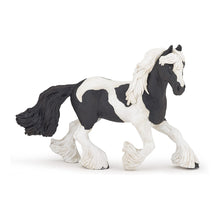 Load image into Gallery viewer, PAPO Horse and Ponies Cob Toy Figure, Three Years or Above, White/Black (51550)