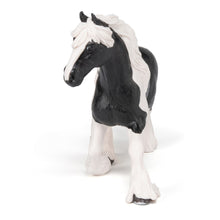 Load image into Gallery viewer, PAPO Horse and Ponies Cob Toy Figure, Three Years or Above, White/Black (51550)