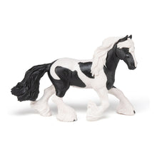 Load image into Gallery viewer, PAPO Horse and Ponies Cob Toy Figure, Three Years or Above, White/Black (51550)