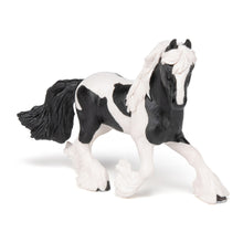 Load image into Gallery viewer, PAPO Horse and Ponies Cob Toy Figure, Three Years or Above, White/Black (51550)