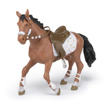 Load image into Gallery viewer, PAPO Horse and Ponies Winter Riding Girl Horse Toy Figure, Three Years or Above, Multi-colour (51553)