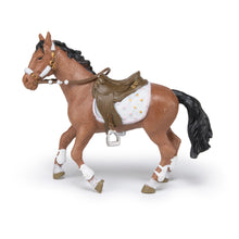 Load image into Gallery viewer, PAPO Horse and Ponies Winter Riding Girl Horse Toy Figure, Three Years or Above, Multi-colour (51553)