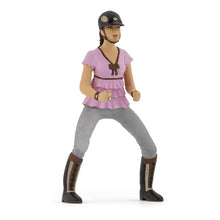 Load image into Gallery viewer, PAPO Horse and Ponies Trendy Riding Girl Pink Toy Figure, Three Years or Above, Multi-colour (52006)