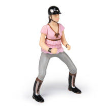 Load image into Gallery viewer, PAPO Horse and Ponies Trendy Riding Girl Pink Toy Figure, Three Years or Above, Multi-colour (52006)