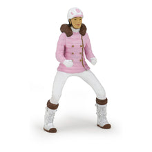 Load image into Gallery viewer, PAPO Horse and Ponies Winter Riding Girl Toy Figure, Three Years or Above, Multi-colour (52011)
