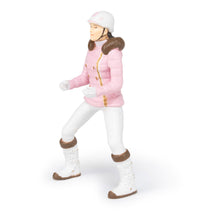 Load image into Gallery viewer, PAPO Horse and Ponies Winter Riding Girl Toy Figure, Three Years or Above, Multi-colour (52011)