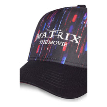 Load image into Gallery viewer, WARNER BROS The Matrix Resurrections Red and Blue Pill Poster Logo Adjustable Baseball Cap (BA612807MTX)