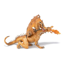 Load image into Gallery viewer, PAPO Fantasy World Gold Two Headed Dragon Toy Figure, Three Years or Above, Gold (38938)