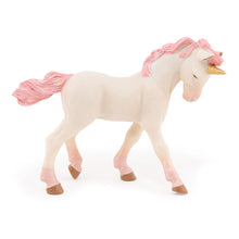 Load image into Gallery viewer, PAPO The Enchanted World Young Unicorn Toy Figure, Three Years or Above, White/Pink (39078)