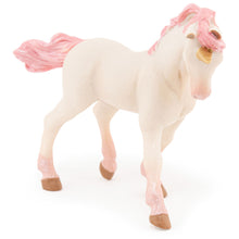 Load image into Gallery viewer, PAPO The Enchanted World Young Unicorn Toy Figure, Three Years or Above, White/Pink (39078)