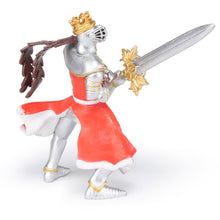 Load image into Gallery viewer, PAPO Fantasy World Dragon King with Sword Toy Figure, Three Years or Above, Silver/Red (39797)