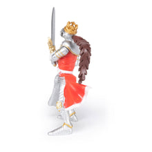 Load image into Gallery viewer, PAPO Fantasy World Dragon King with Sword Toy Figure, Three Years or Above, Silver/Red (39797)