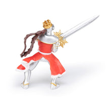 Load image into Gallery viewer, PAPO Fantasy World Dragon King with Sword Toy Figure, Three Years or Above, Silver/Red (39797)