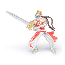 Load image into Gallery viewer, PAPO Fantasy World Dragon King with Sword Toy Figure, Three Years or Above, Silver/Red (39797)