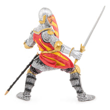Load image into Gallery viewer, PAPO Fantasy World Tournament Knight Toy Figure, Three Years or Above, Silver/Red (39800)