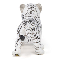 Load image into Gallery viewer, PAPO Wild Animal Kingdom White Tiger Cub Toy Figure, Three Years or Above, Black/White (50048)
