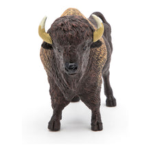 Load image into Gallery viewer, PAPO Wild Animal Kingdom American Buffalo Toy Figure, Three Years or Above, Black/Brown (50119)