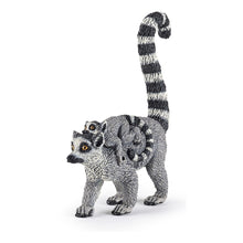 Load image into Gallery viewer, PAPO Wild Animal Kingdom Lemur and Baby Toy Figure, Three Years or Above, Multi-colour (50173)