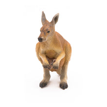 Load image into Gallery viewer, PAPO Wild Animal Kingdom Kangaroo with Joey Toy Figure, Three Years or Above, Brown (50188)